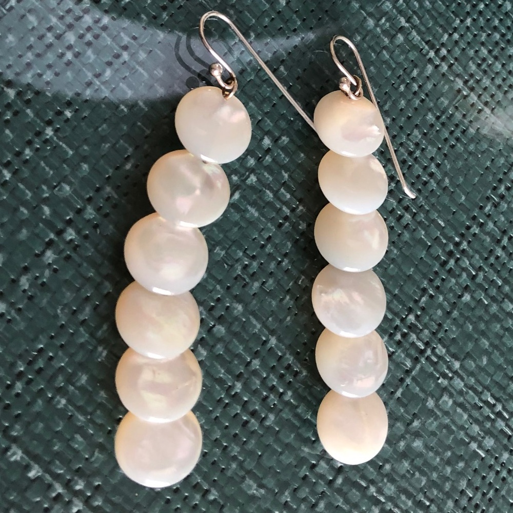 Ann Lightfoot Mother of Pearl Earrings